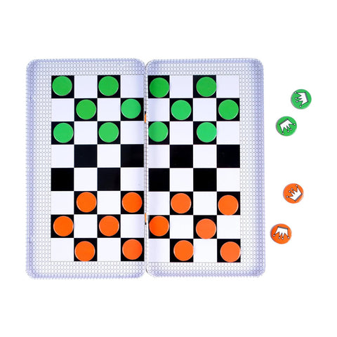 Checkers Magnetic Game