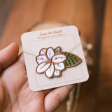 Sampaguita (Jasmine Flower) Iron-On Patch