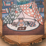 Quilt Fort Postcard Art Print
