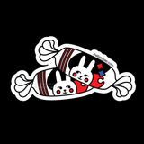 White Rabbit Sticker