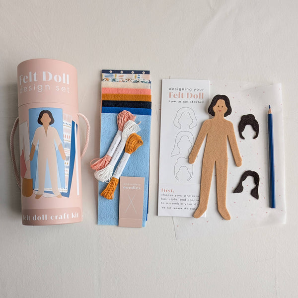 Dune Design Set - A Felt Doll Craft Kit