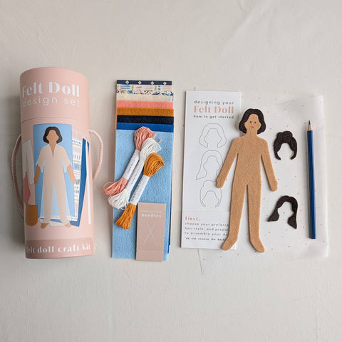 Dune Design Set - A Felt Doll Craft Kit