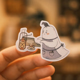 Ghostwriter Matte Vinyl Sticker