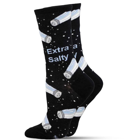 Extra Salty Black Socks