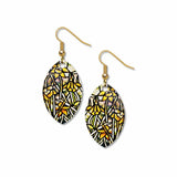 Tiffany Daffodil Earrings, MADE in USA