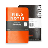 Field Notes Expedition Notebook 3-Pack