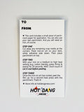 Miss You MetroCard L'il Something Iron-On Card