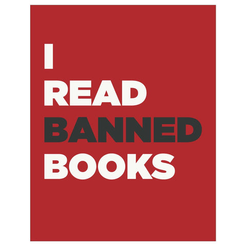 2.5 x 3.5  I Read Banned Books Magnet