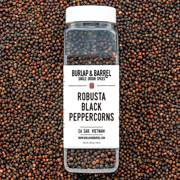 Robusta Black Peppercorn - Foodservice Container Spices