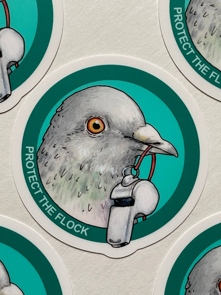 Protect the Flock Sticker