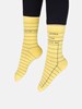 Library Card (Yellow) Socks - Small