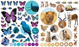 Eyelike Stickers: Animals