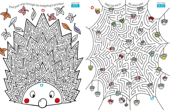 Challenging Mazes : 80 Timed Mazes to Test Your Skill! – The August Tree