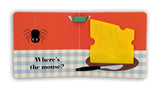 Where's the Dog?: A Stroller Book:  (An Interactive, Sensory Lift-the-Flap Book with Felt Flaps and a Mirror for Babies & Toddlers. Friendly Pets Include a Cat, Rabbit, & Goldfish.)