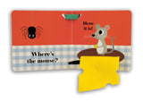Where's the Dog?: A Stroller Book:  (An Interactive, Sensory Lift-the-Flap Book with Felt Flaps and a Mirror for Babies & Toddlers. Friendly Pets Include a Cat, Rabbit, & Goldfish.)