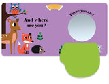 Where's the Owl?: A Stroller Book:  (An Interactive, Sensory Lift-the-Flap Book with Felt Flaps and a Mirror for Babies & Toddlers. Friendly Woodland Animals Include a Deer, Fox, & Hedgehog.)