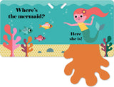 Where's the Unicorn?: A Stroller Book:  (An Interactive, Sensory Lift-the-Flap Book with Felt Flaps and a Mirror for Babies & Toddlers. Mythical Creatures Include a Mermaid, Dragon, & Fairy.)