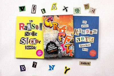 The Ransom Note Sticker Book:  Thousands of letters for your anonymous messages