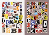 The Ransom Note Sticker Book:  Thousands of letters for your anonymous messages