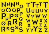 The Graffiti Alphabet Sticker Book:  Over 1000 stickers!