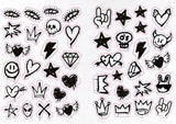 The Graffiti Alphabet Sticker Book:  Over 1000 stickers!