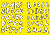 The Graffiti Alphabet Sticker Book:  Over 1000 stickers!