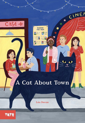 A Cat About Town by Lea Decan