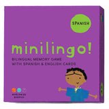 Minilingo Spanish / English Bilingual Flashcards : Bilingual memory game with Spanish & English cards (Bilingual edition)