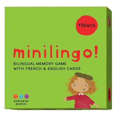 Minilingo French / English Bilingual Flashcards : Bilingual memory game with French & English cards (Bilingual edition)