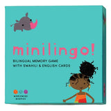 Minilingo Swahili / English Bilingual Flashcards : Bilingual memory game with Swahili & English cards (Bilingual edition)