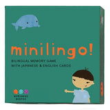 Minilingo Japanese / English Bilingual Flashcards : Bilingual memory game with Japanese & English cards (Bilingual edition)