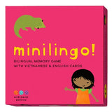 Minilingo Vietnamese / English Bilingual Flashcards : Bilingual memory game with Vietnamese & English cards (Bilingual edition)