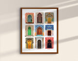 Islamic Architecture Art Print| India, Morocco, Palestine
