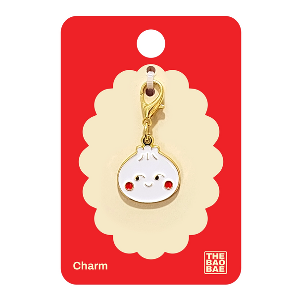 Dumpling Bao Enamel Charm