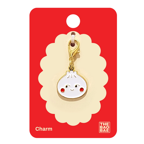 Dumpling Bao Enamel Charm