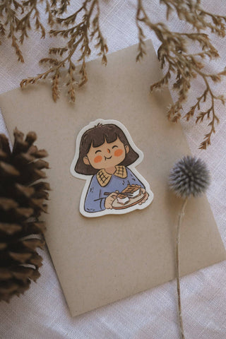 Buko/Coconut Pie Lover Matte Vinyl Sticker