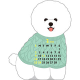 Bichon Frise Mini Calendar 2025