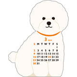 Bichon Frise Mini Calendar 2025