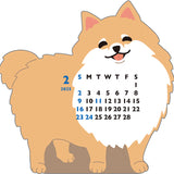 Mini Pomeranian Calendar 2025