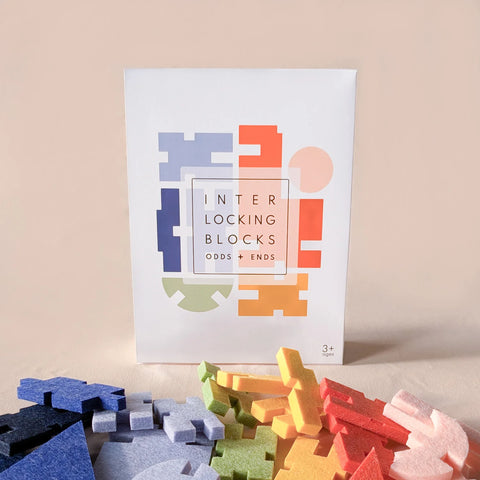Interlocking blocks - odds + ends set