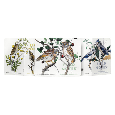 Field Notes Birds and Trees of North America Notebook 3-Pack