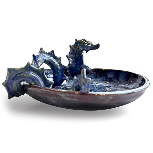 Sapphire Sea Serpent Bowl