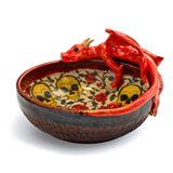 Skull & Roses Dragon Bowl