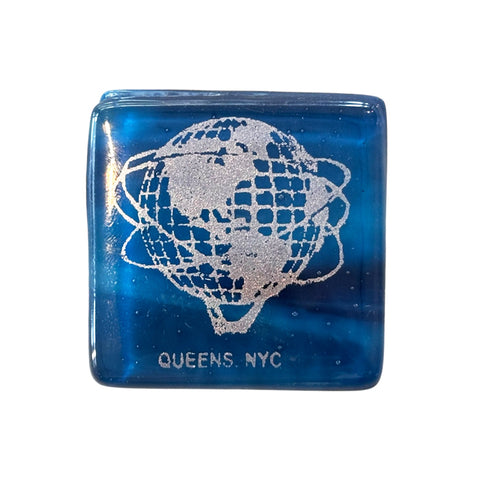 Unisphere Fused Glass Magnet