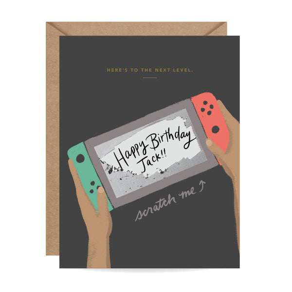 Scratch-off Card - Next Level - Birthday/Everyday