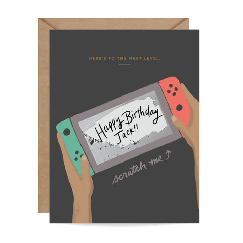 Scratch-off Card - Next Level - Birthday/Everyday