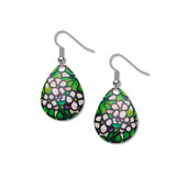 Tiffany Cherry Blossoms Earrings, MADE in USA