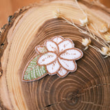 Sampaguita (Jasmine Flower) Iron-On Patch