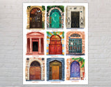 Doors of the Levant Art Print | Palestine, Syria, Lebanon