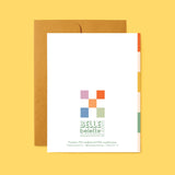 Retro Checkered Birthday Card
